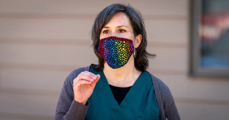 Registered nurse in Madison speaks out against lack of effort by state and federal lawmakers to provide PPE.