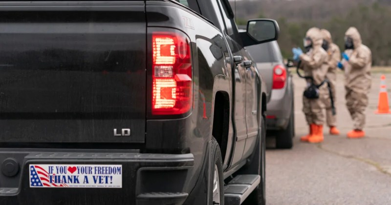 The National Guard is being deployed in Wisconsin to test for COVID-19.