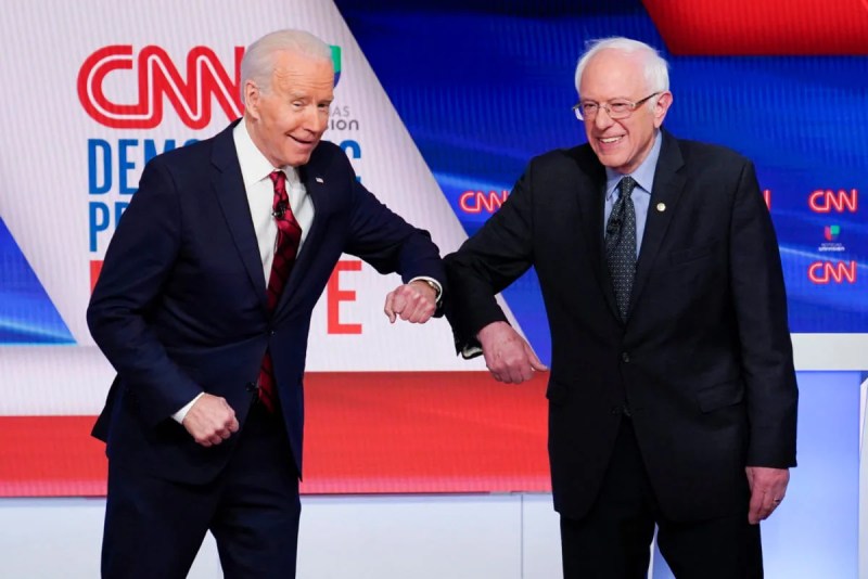 Joe Biden, Bernie Sanders