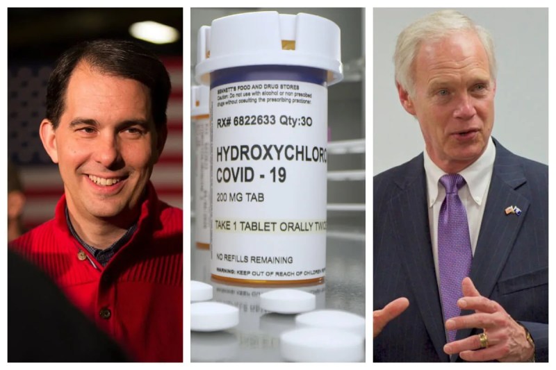 Johnson, Walker Push Hydroxychloroquine Despite No Evidence of Its Effectiveness to Treat COVID