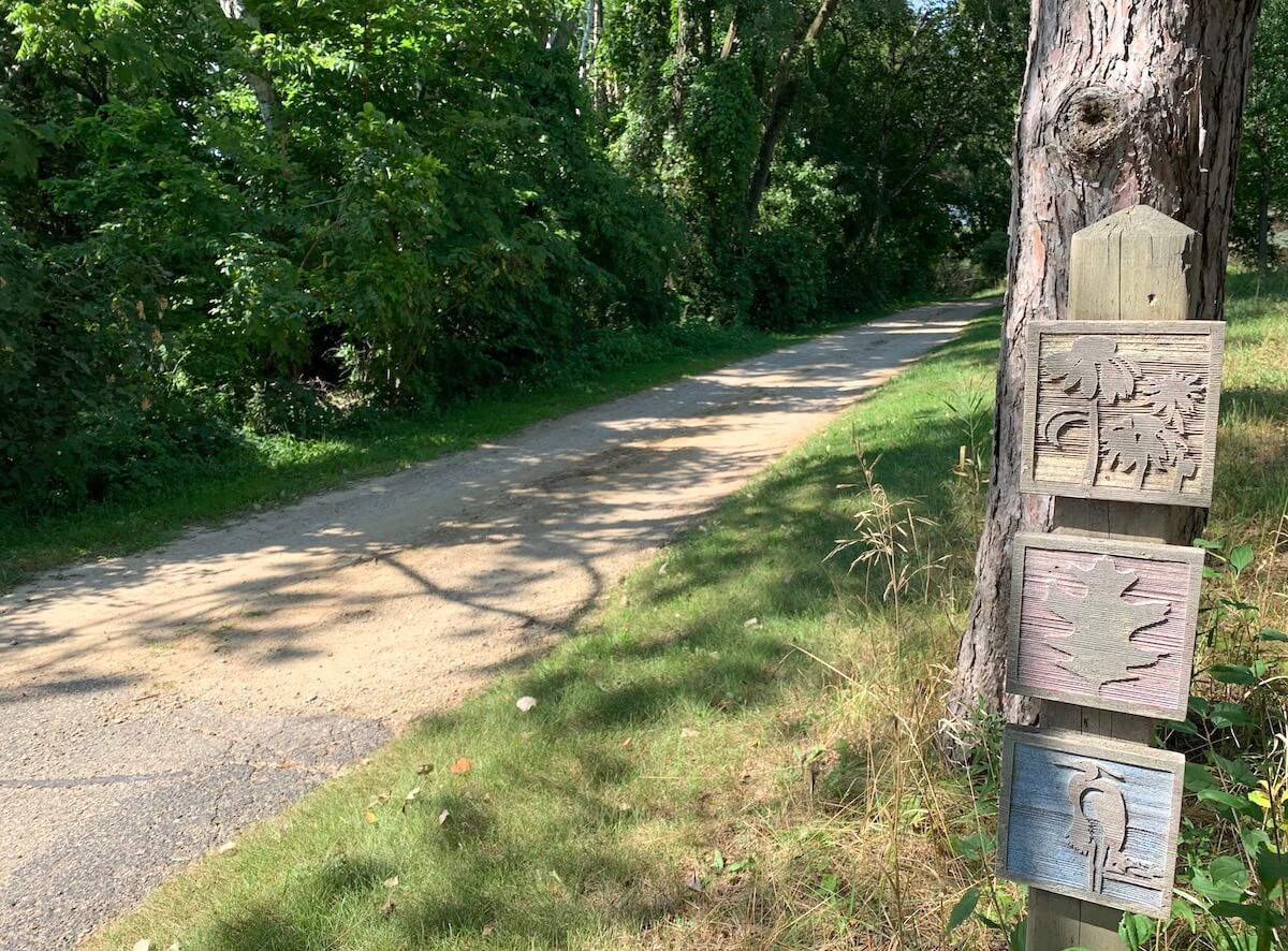 Nature trail at Holy Wisdom Monastery