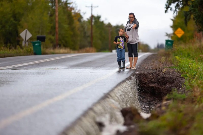 2019 Flooding in South Range, Wisconsin