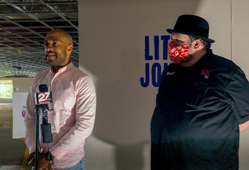 Mandela Barnes and Dave Heide