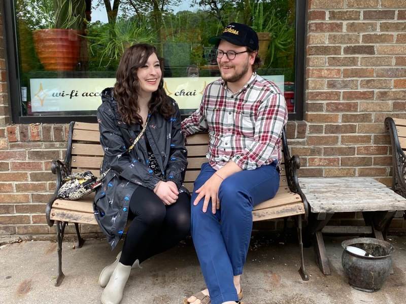 Natalie Rosenkranz and Austin Derks