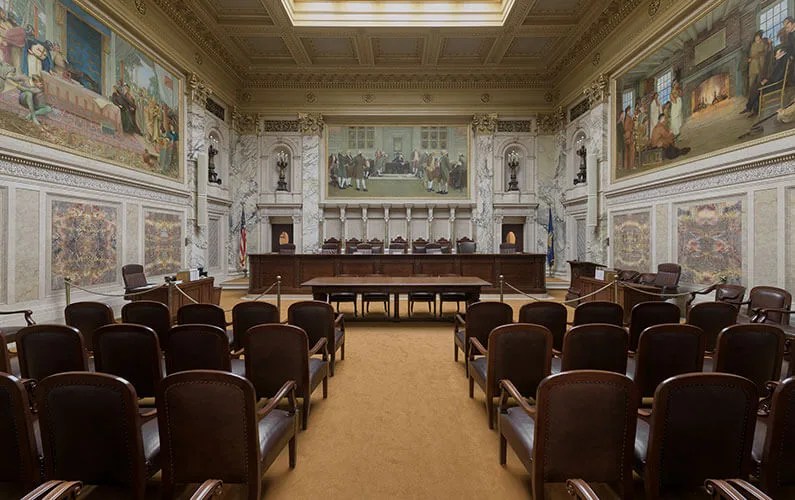 Wisconsin Supreme Court chambers