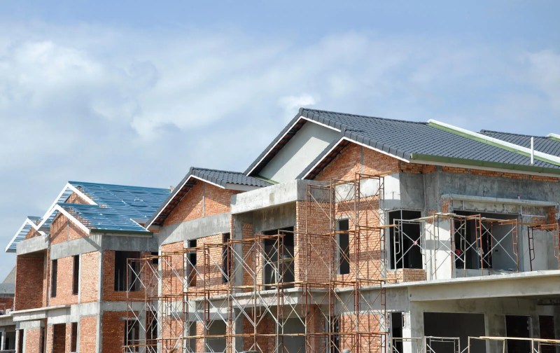 Housing construction exterior