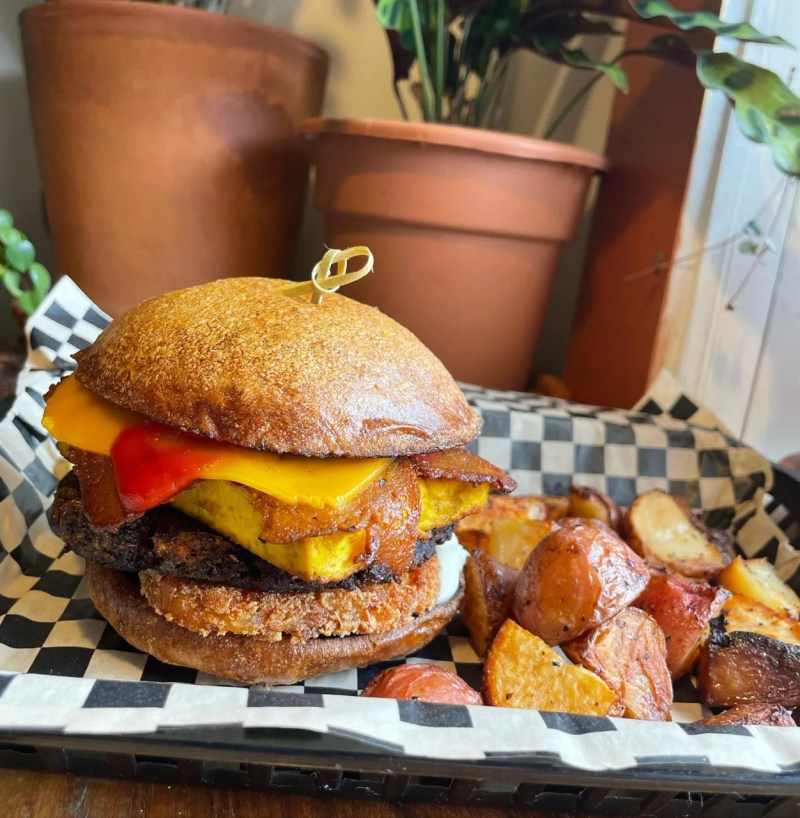 Food at Green Owl Cafe