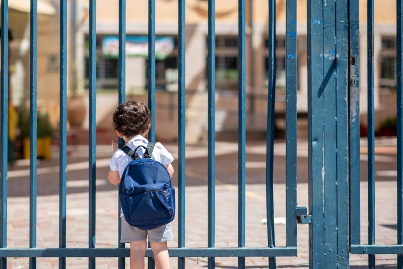Child locked out of school