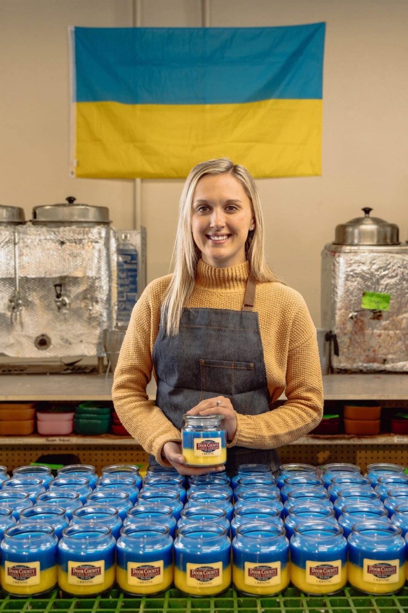 Hurricane Melissa candle relief efforts.