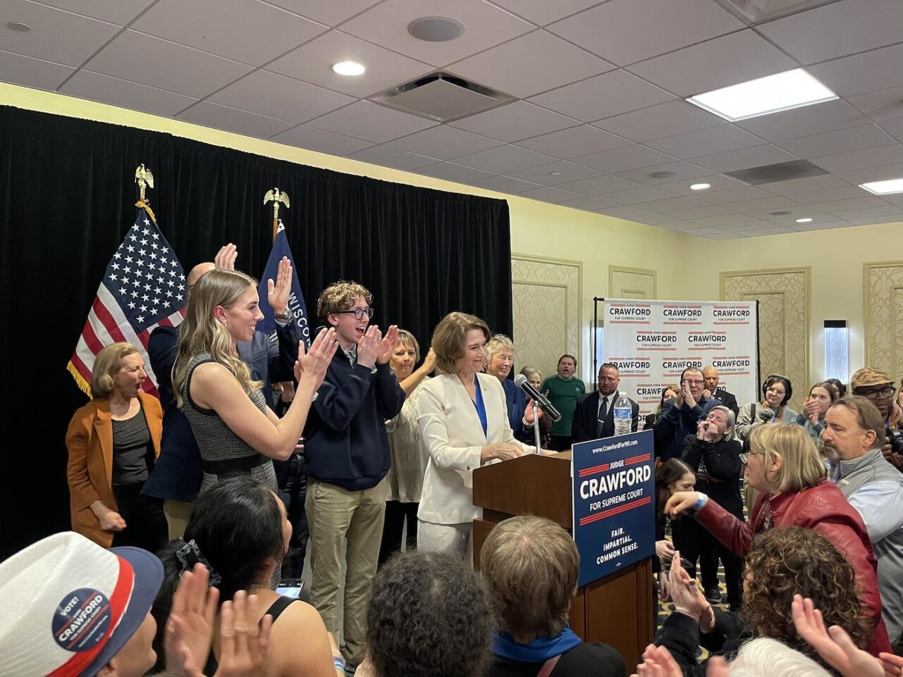 Susan Crawford victory speech