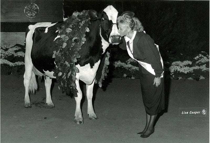 To encourage attendance to its annual meeting, the show was broadened in 1949 to include national competitions for horses, poultry, waterfowl, and rabbits.