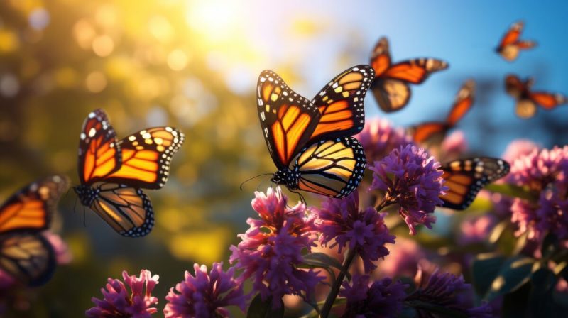 It's a magical time of year as monarch butterflies have begun their migration from their northern breeding grounds to Central Mexico for the winter.