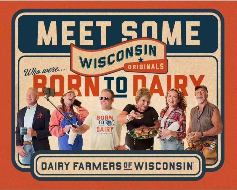 The Born to Dairy campaign.