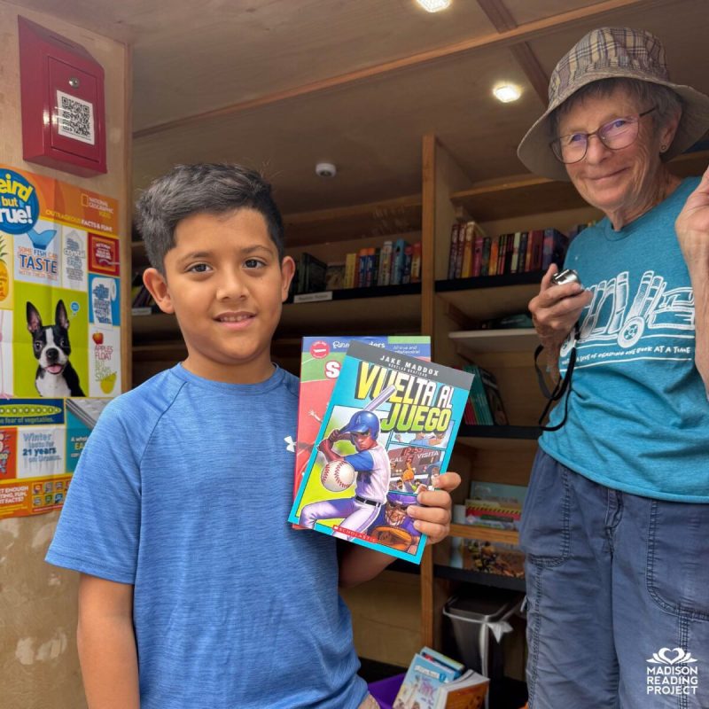 Madison Reading Project Community Book Drive.
